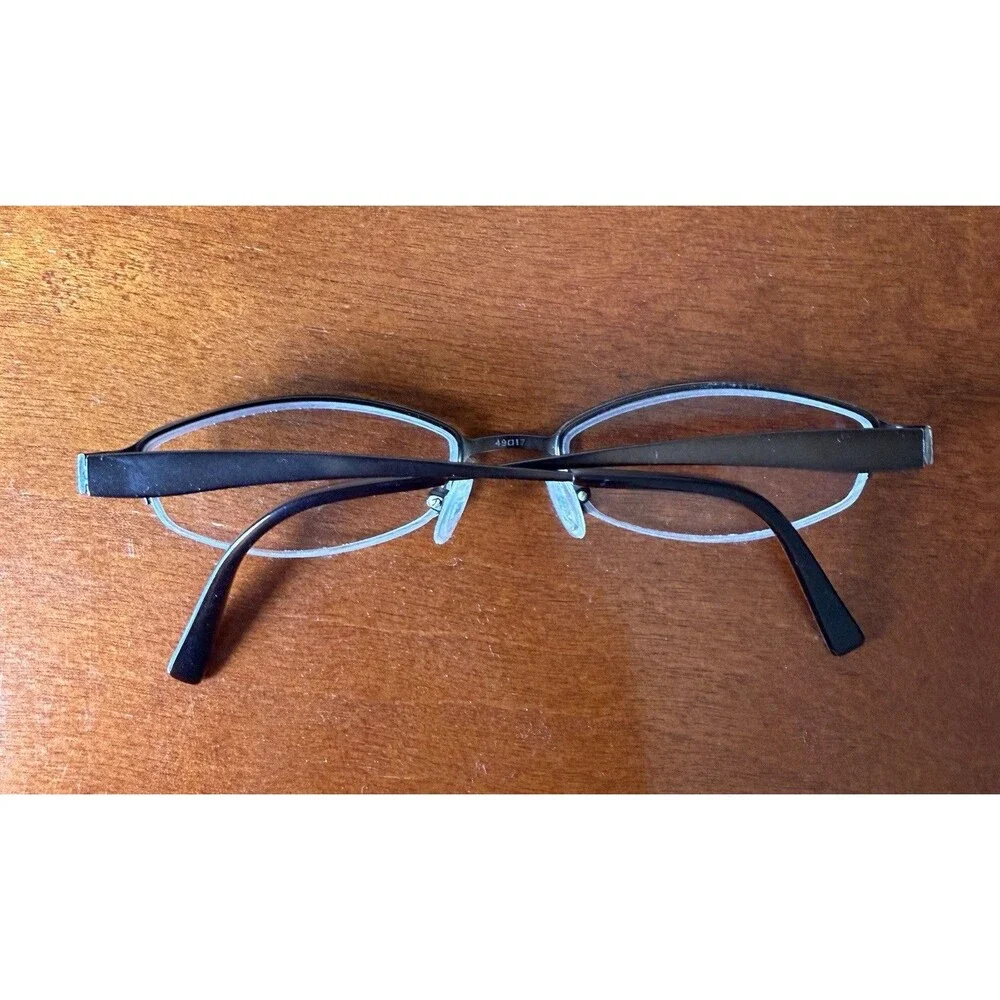 Chaps Y2K Women’s Eyeglasses Half Rim Metal Frame Glasses CP2026 165 49 17 135